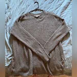 Women’s green knit sweater